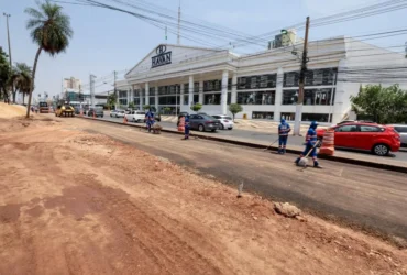 Sinfra inicia obras de recuperação e drenagem nas Avenidas do CPA e Prainha em Cuiabá