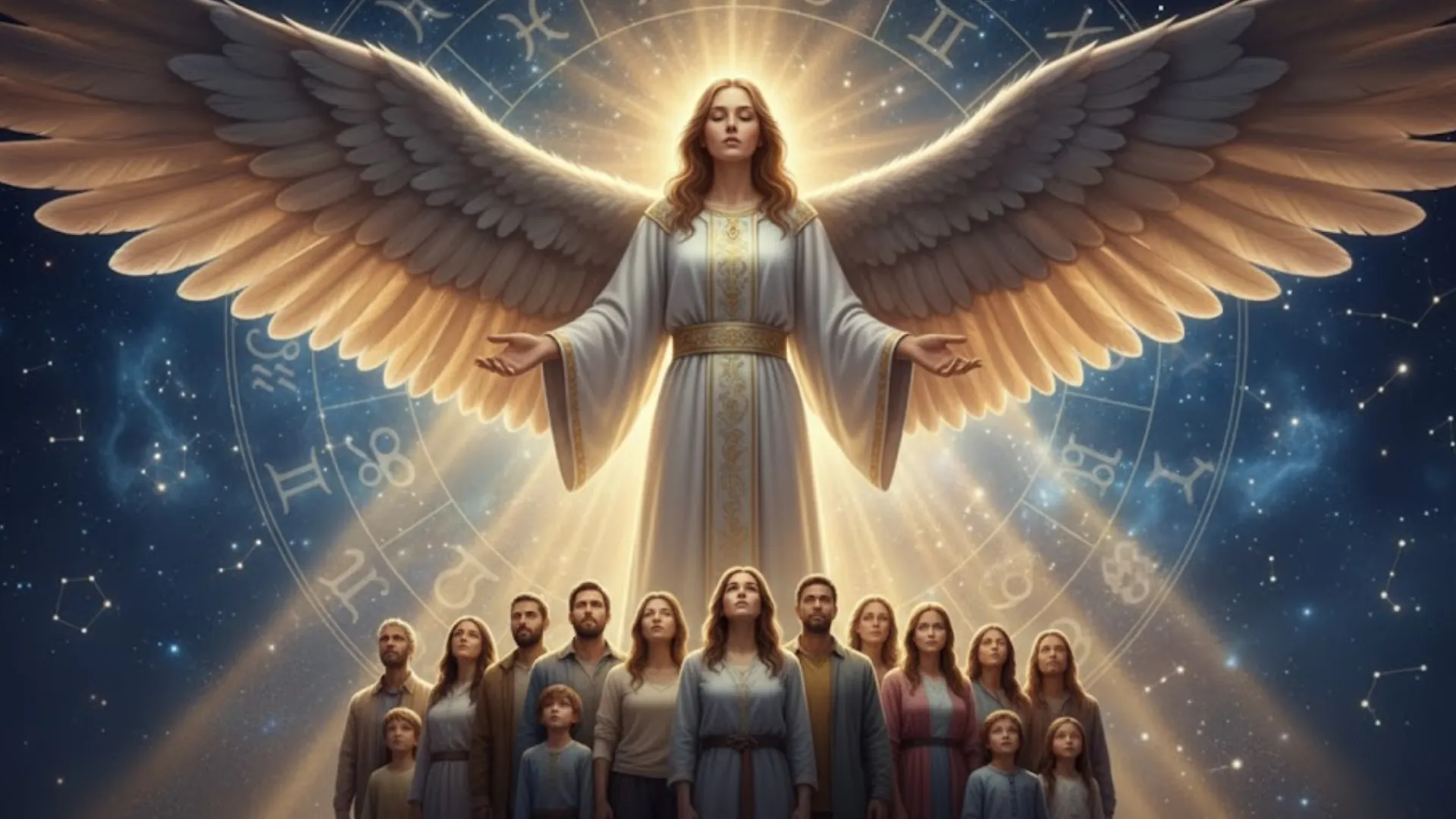 Sob as asas dos anjos