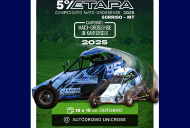 Sorriso acelera com a 5a etapa do Estadual de Kart Cross neste fim de semana -CenárioMT