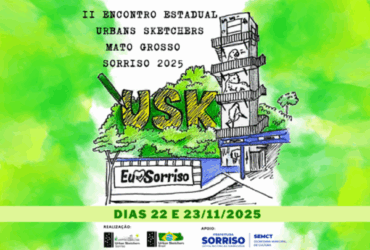 Sorriso recebe II Encontro Estadual Urban Sketchers Mato Grosso 2025 -CenárioMT