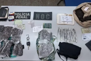 Visitantes são flagradas tentando entrar com drogas e celulares em presídios de Mato Grosso