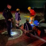 Acidente ocorreu na noite de quarta-feira (08), próximo ao trevo que dá acesso à ponte de concreto do rio Teles Pires; Corpo de Bombeiros de Lucas do Rio Verde realizou o atendimento.