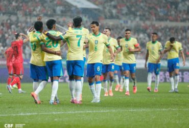 Com gols bonitos e grande atuação, Brasil goleia Coreia do Sul por 5 a 0 RAFAEL RIBEIRO/CBF
