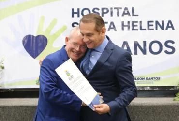 Wilson Santos homenageia 58 anos do Hospital Santa Helena