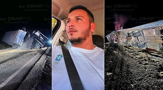Colisão frontal entre caminhão baú e carreta tirou a vida de Tiago Ricardo Machado dos Santos, de 30 anos; vítima era natural do Rio Grande do Sul e residia há alguns anos em Nova Mutum