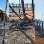 Incêndio destrói aldeia indígena em Querência, MT