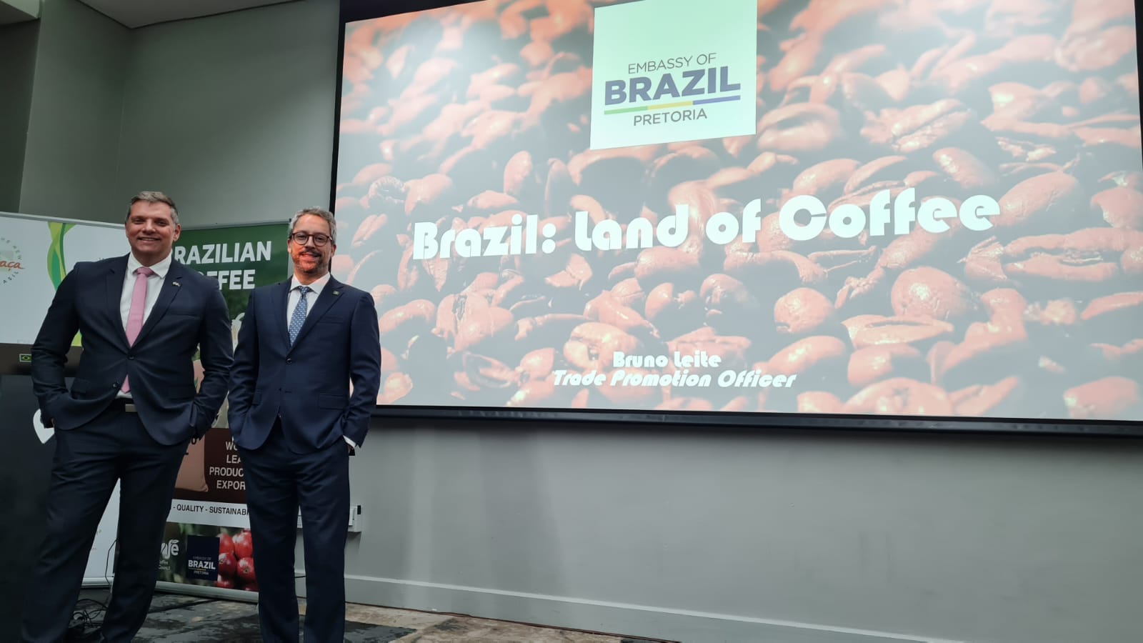 Café e cachaça brasileiros são promovidos em evento na África do Sul