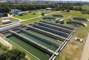 Com verbas federais, é entregue a maior estação de tratamento de esgoto de Goiás - Divulgação