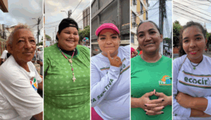 Elas reciclam o Círio: fé, força e sustentabilidade nas ruas de Belém -