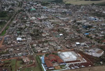 Tornado deixa 750 feridos e destrói grande parte de cidade no Paraná