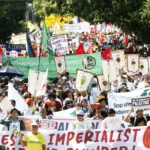 Marcha pelo clima reúne 70 mil pessoas nas ruas de Belém