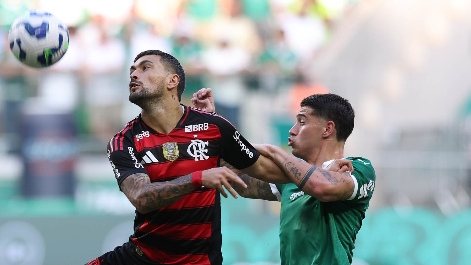 Palmeiras x Flamengo: confira o caminho dos dois na disputa do Brasileirão. Imagem: Cesar Greco/Ag. Palmeiras