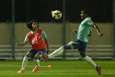 Brasil x Paraguai Sub-17: onde assistir, escalações e tudo sobre o duelo decisivo no Mundial. Imagem: Nelson Terme/CBF