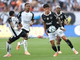 Lance de Corinthians x Botafogo. Imagem: Vitor Silva/BFR
