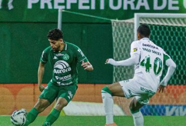 Lance do jogo entre Chapecoense x América-MG. Imagem: ACF