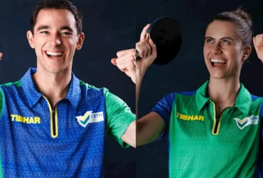 Calderano e Bruna Takahashi vencem estreia no WTT Champions