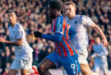 Lance de Crystal Palace x Manchester United. Imagem: Divulgação Crystal Palace