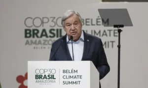 Clima: Guterres cobra implementação imediata de metas globais