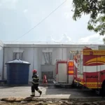 Cop30 tem zona azul fechada após incêndio e atendimentos médicos