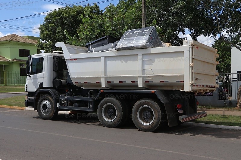 Patrulha Rural da PM localizou veículo após denúncia; motorista não possuía curso obrigatório para transporte de produtos perigosos