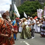 Consciência em destaque na marcha na Avenida Paulista