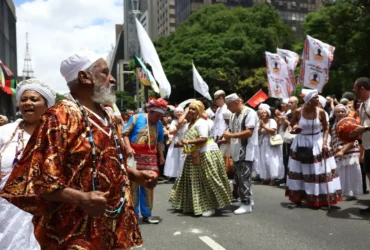 Consciência em destaque na marcha na Avenida Paulista