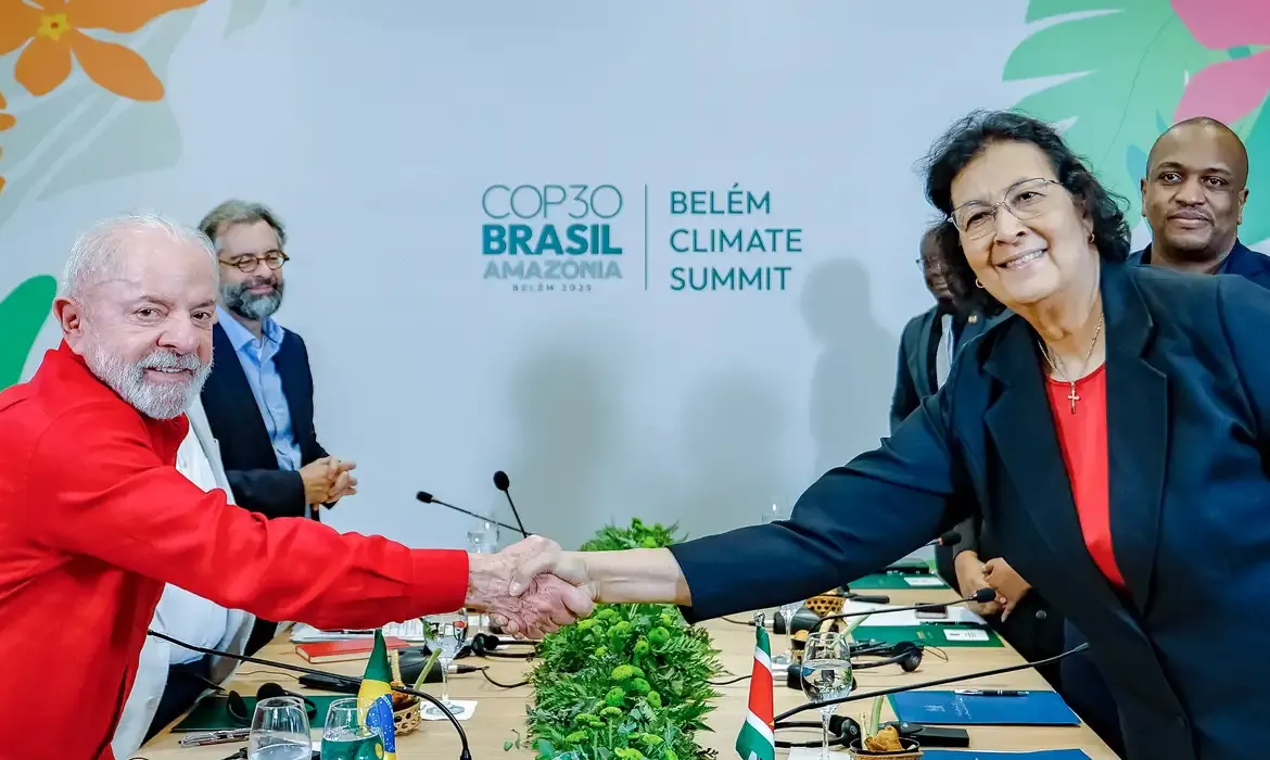 COP30 reúne Lula com líderes do Suriname e Papua Nova Guiné em Belém