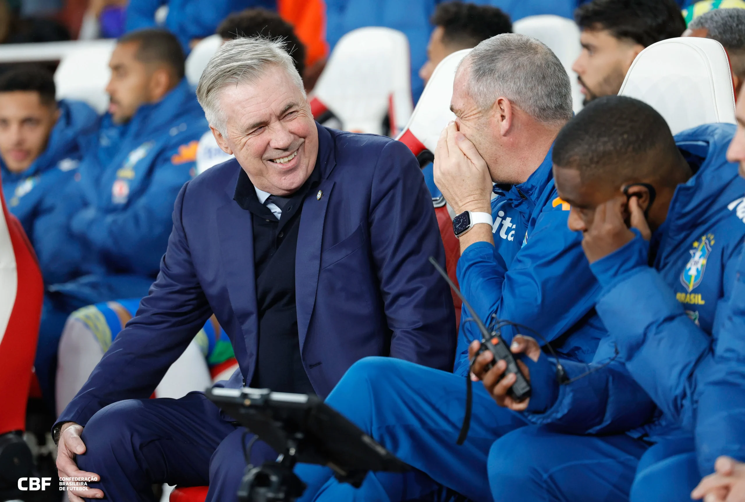 Ancelotti elogia atuação da Seleção Brasileira em amistoso