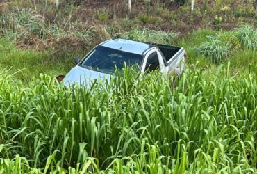 Acidente ocorreu durante chuva entre Lucas do Rio Verde e Sorriso; vítima foi socorrida consciente e encaminhada ao Hospital São Lucas