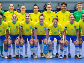 Brasil inicia caminhada no futsal feminino contra o Irã
