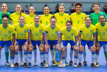 Brasil inicia caminhada no futsal feminino contra o Irã