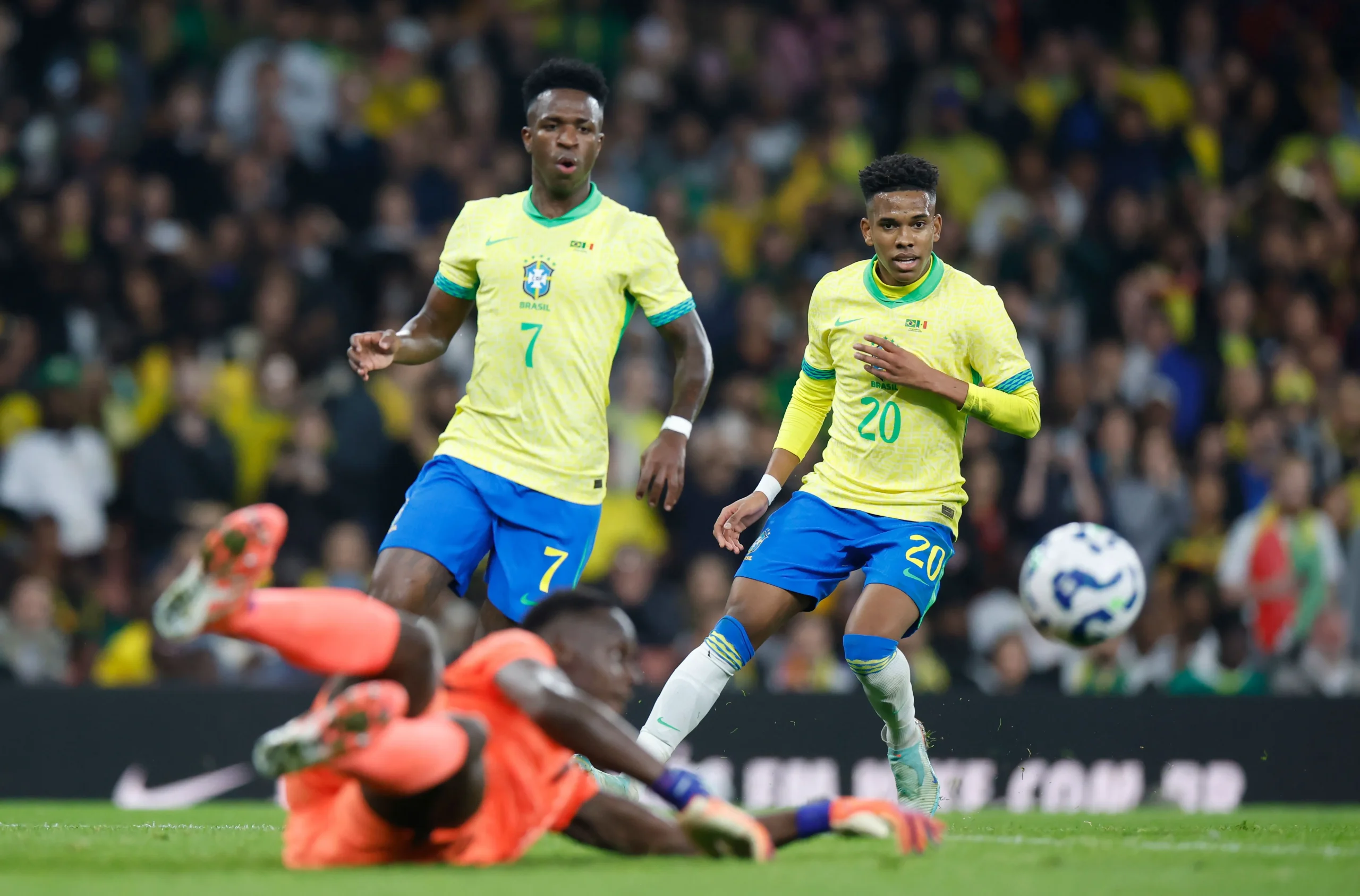 Seleção Brasileira vence Senegal em amistoso em Londres