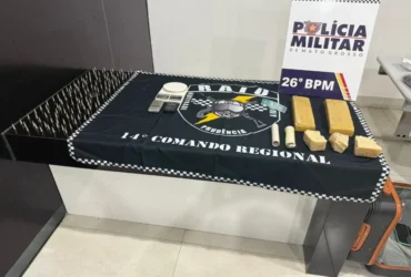 Companhia Raio prende homem por tráfico em Nova Mutum