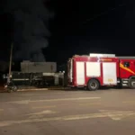 Bombeiros combatem incêndio em residência em Lucas do Rio Verde