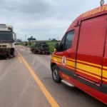 Motorista morre em colisão na BR-163 em Guarantã do Norte