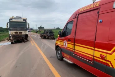 Motorista morre em colisão na BR-163 em Guarantã do Norte