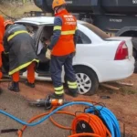 Acidente na MT-100 deixa duas vítimas em Alto Araguaia