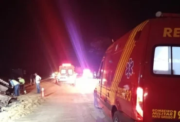 Homem morre em acidente na MT-343 em Porto Estrela
