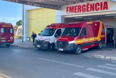 Duas crianças ficam feridas em acidente em Juína