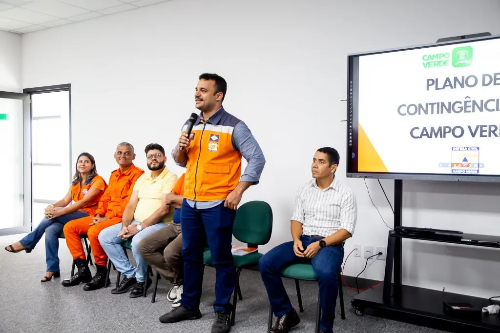 Defesa Civil entrega plano de contingencia em Campo Verde