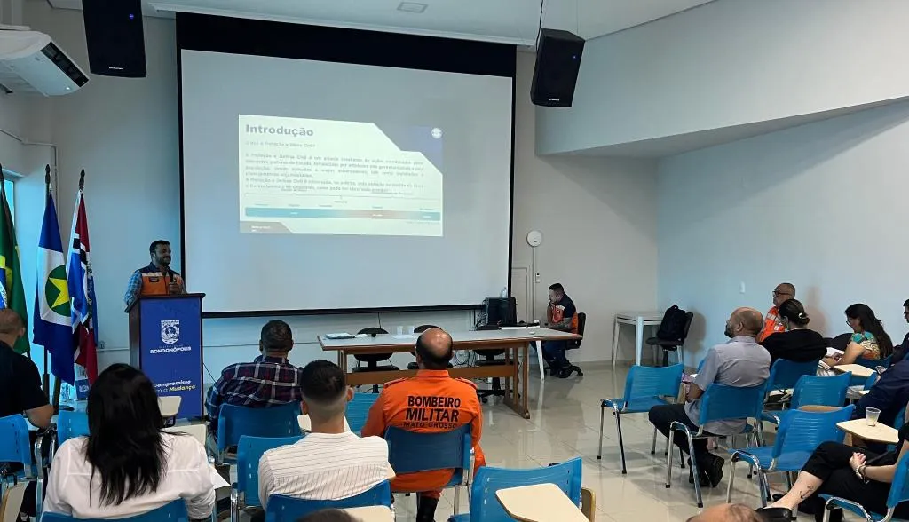 Defesa Civil orienta Plano de Contingência Municipal em Rondonópolis