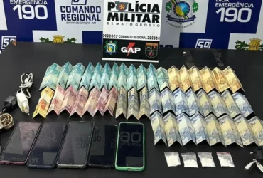 Dois homens presos por tráfico em Barra do Garças