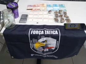 Força Tática prende homem por tráfico de drogas em Várzea Grande