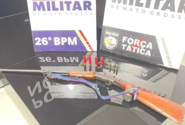 Força Tática prende suspeito de tentativa de feminicídio em Nova Mutum