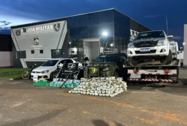 Apreensão de drogas em Pontes e Lacerda soma 376 kg