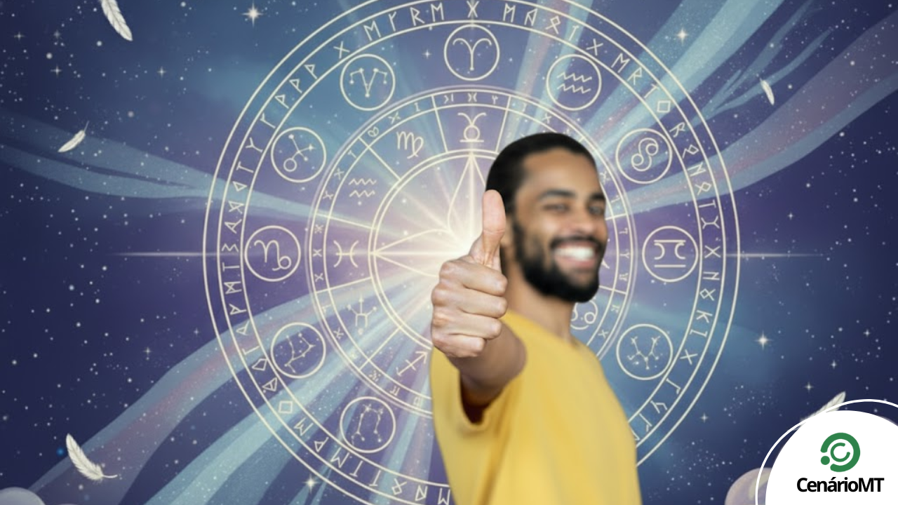 Homem fazendo sinal de positivo