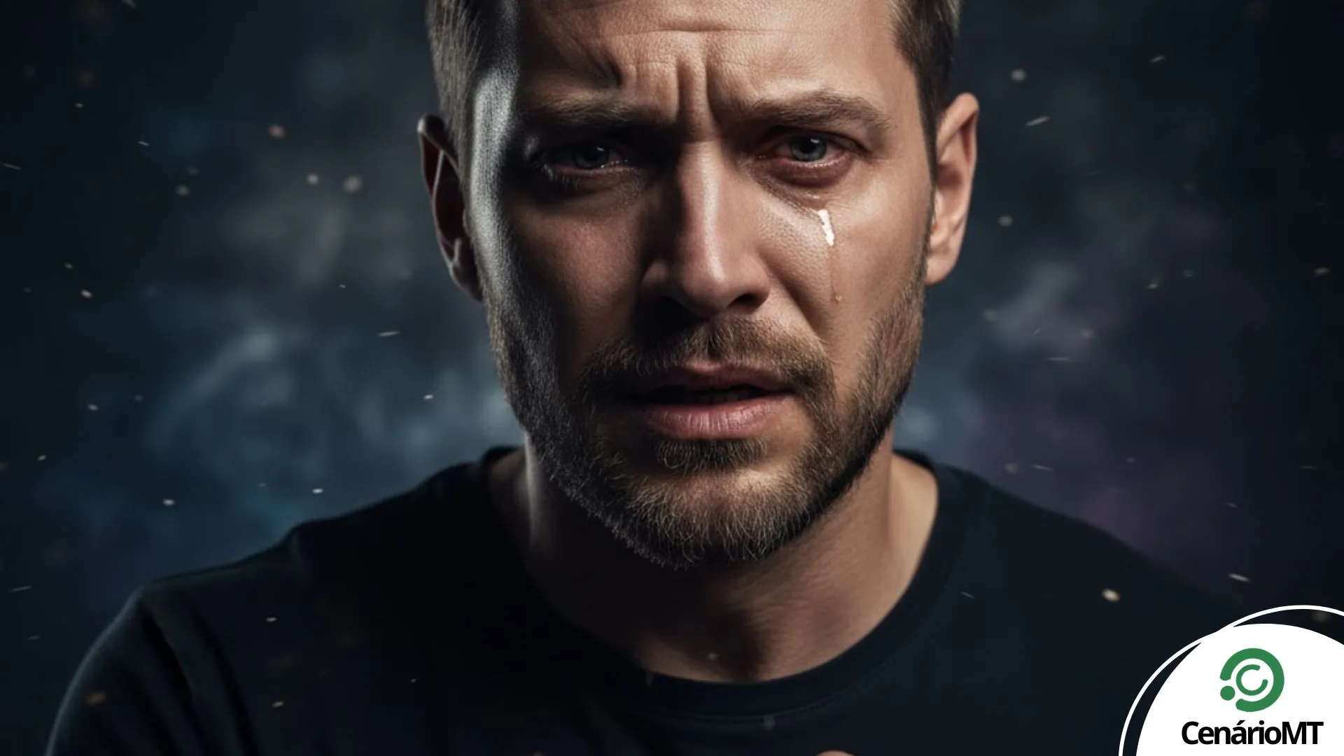 Homem forte emocionalmente