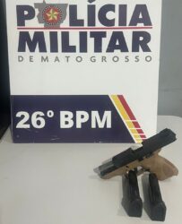 Motoristas são detidos após “racha” e porte ilegal de arma em Nova Mutum