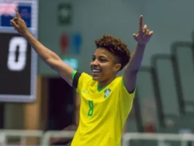 Luana celebra trajetória rumo à Copa e ao futsal feminino