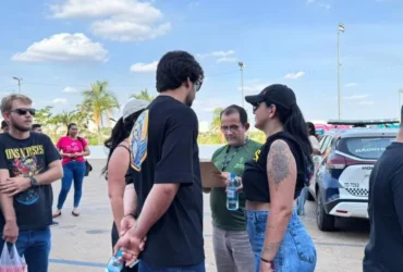 Público do show do Guns N’ Roses em Cuiabá é majoritariamente de MT